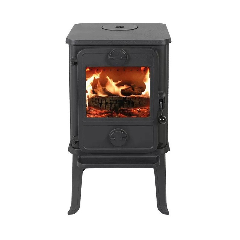 Piec wolnostojący żeliwny MORSO 1010 na nogach 4,9kW
