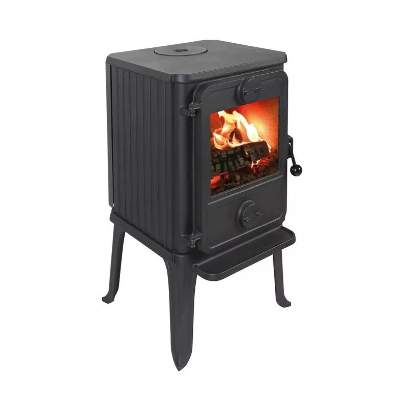 Piec wolnostojący żeliwny MORSO 1010 na nogach 4,9kW