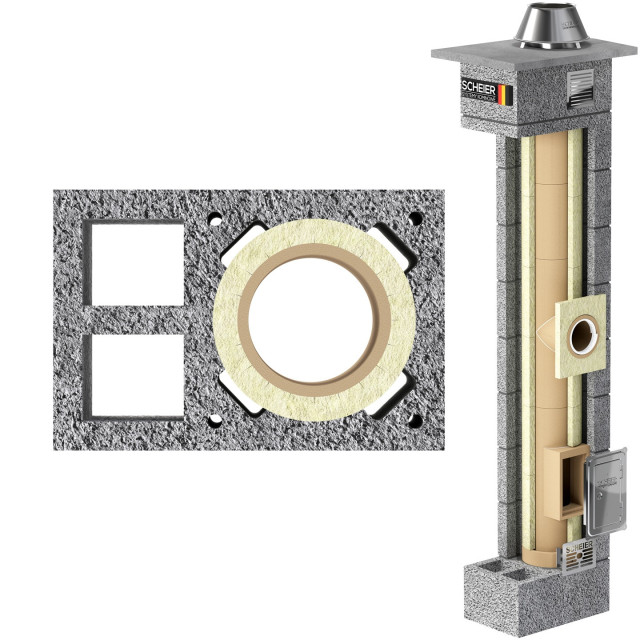 Scheier Uniwersal KW2 Ø180 9,5 m