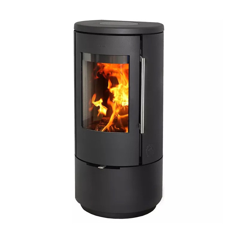 Piec wolnostojący żeliwny MORSO 7340 na niskiej podstawie 4,3kW
