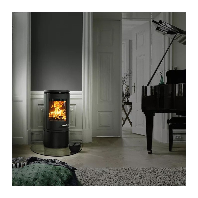 Piec wolnostojący żeliwny MORSO 7840 na niskiej podstawie 7,3kW