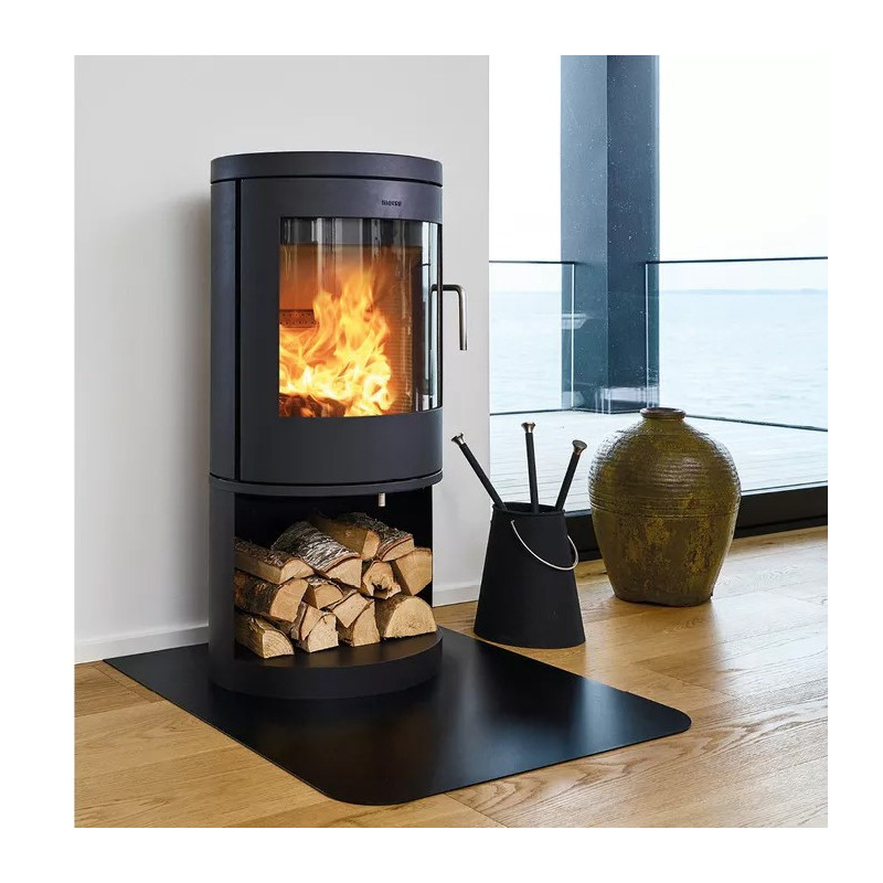 Piec wolnostojący żeliwny MORSO 8643 z miejscem na drewno 8,9kW