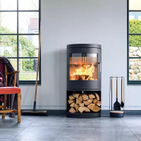 Piec wolnostojący żeliwny MORSO 8643 z miejscem na drewno 8,9kW