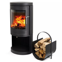 Piec wolnostojący żeliwny MORSO 8643 z miejscem na drewno 8,9kW