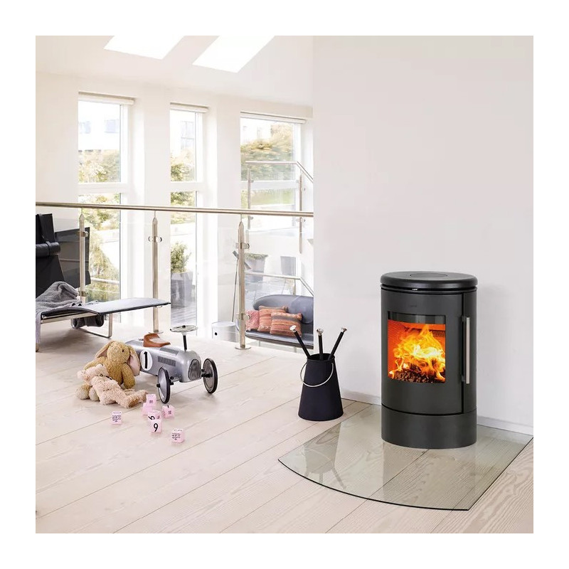 Piec wolnostojący żeliwny MORSO 6840 na niskiej podstawie 5,8kW