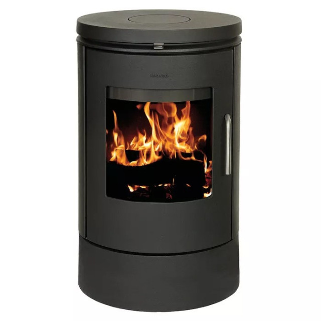 Piec wolnostojący żeliwny MORSO 6140 na niskiej podstawie 5,8kW
