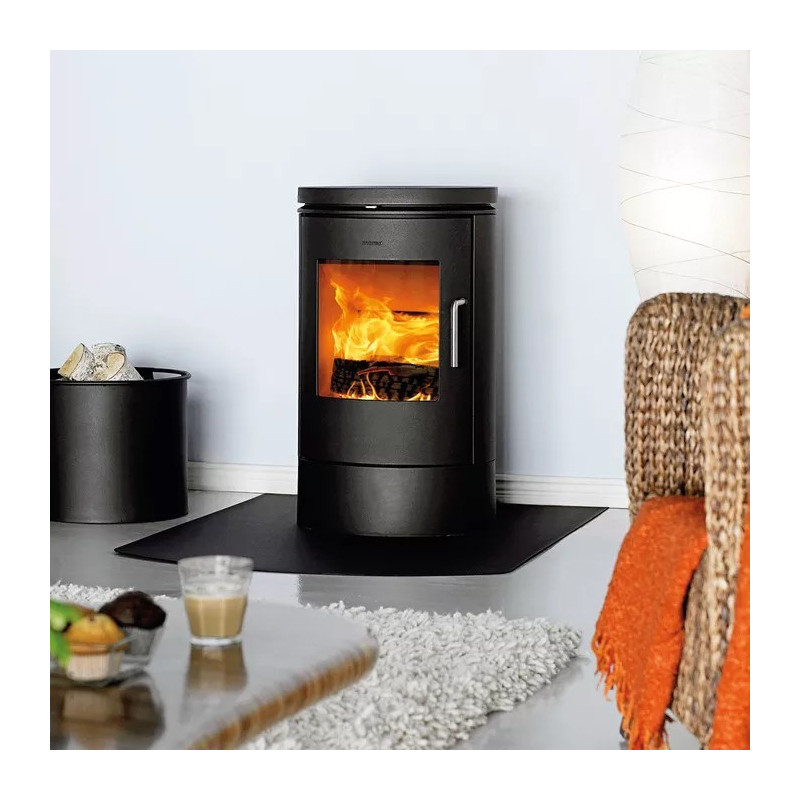 Piec wolnostojący żeliwny MORSO 6140 na niskiej podstawie 5,8kW
