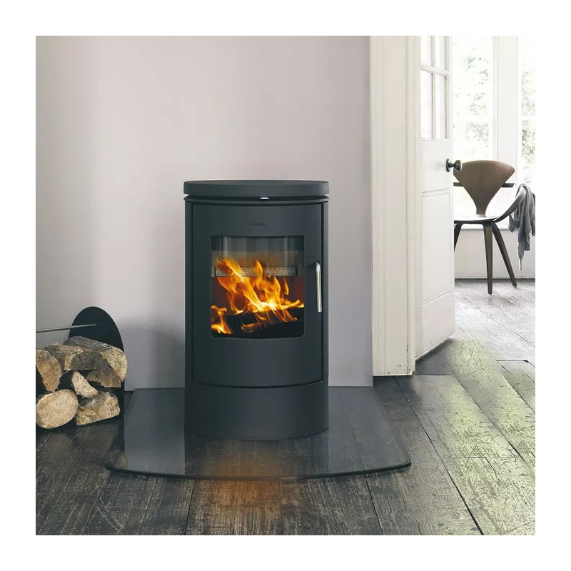 Piec wolnostojący żeliwny MORSO 6140 na niskiej podstawie 5,8kW