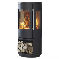 Piec wolnostojący żeliwny MORSO 7443 z miejscem na drewno 4,3kW