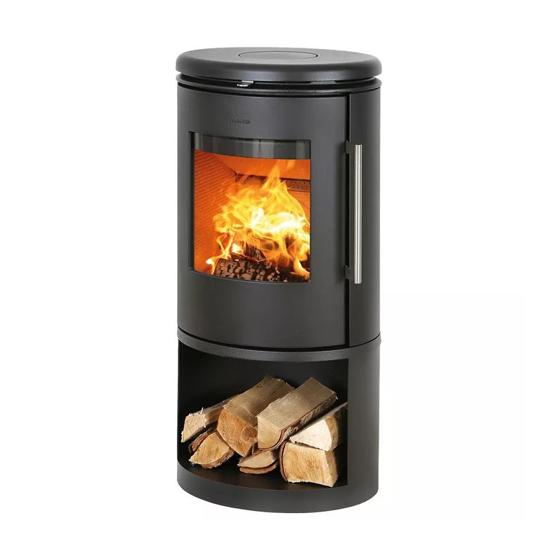 Piec wolnostojący żeliwny MORSO 6843 z miejscem na drewno 5,8kW