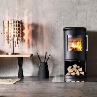 Piec wolnostojący żeliwny MORSO 6843 z miejscem na drewno 5,8kW