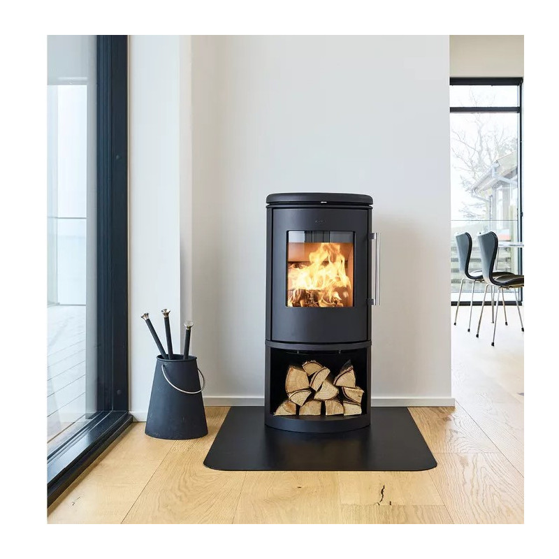 Piec wolnostojący żeliwny MORSO 6843 z miejscem na drewno 5,8kW