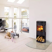 Piec wolnostojący żeliwny MORSO 6843 z miejscem na drewno 5,8kW