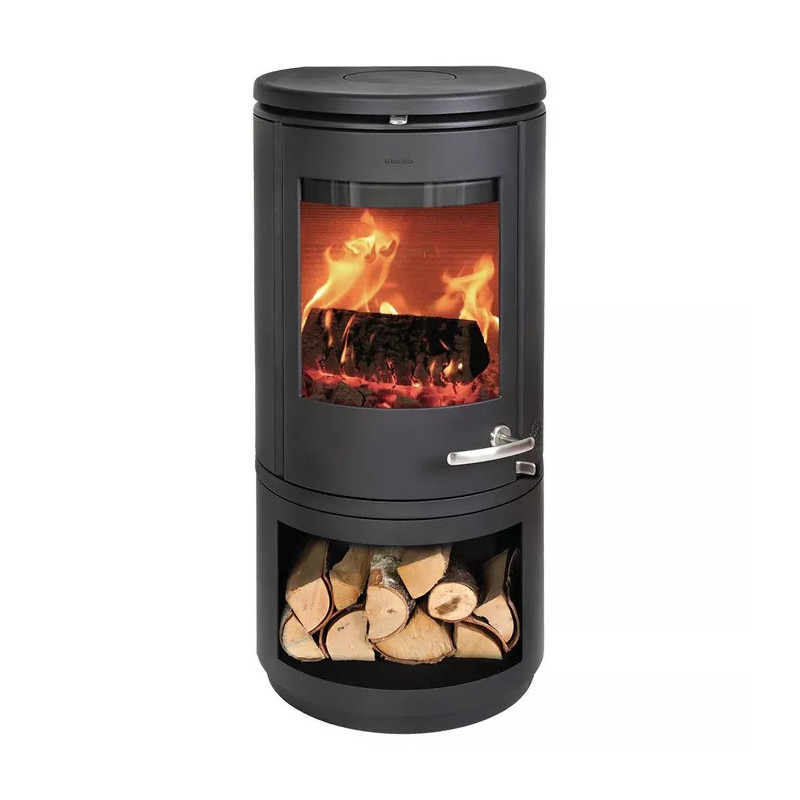 Piec wolnostojący żeliwny MORSO 7843 z miejscem na drewno 7,3kW