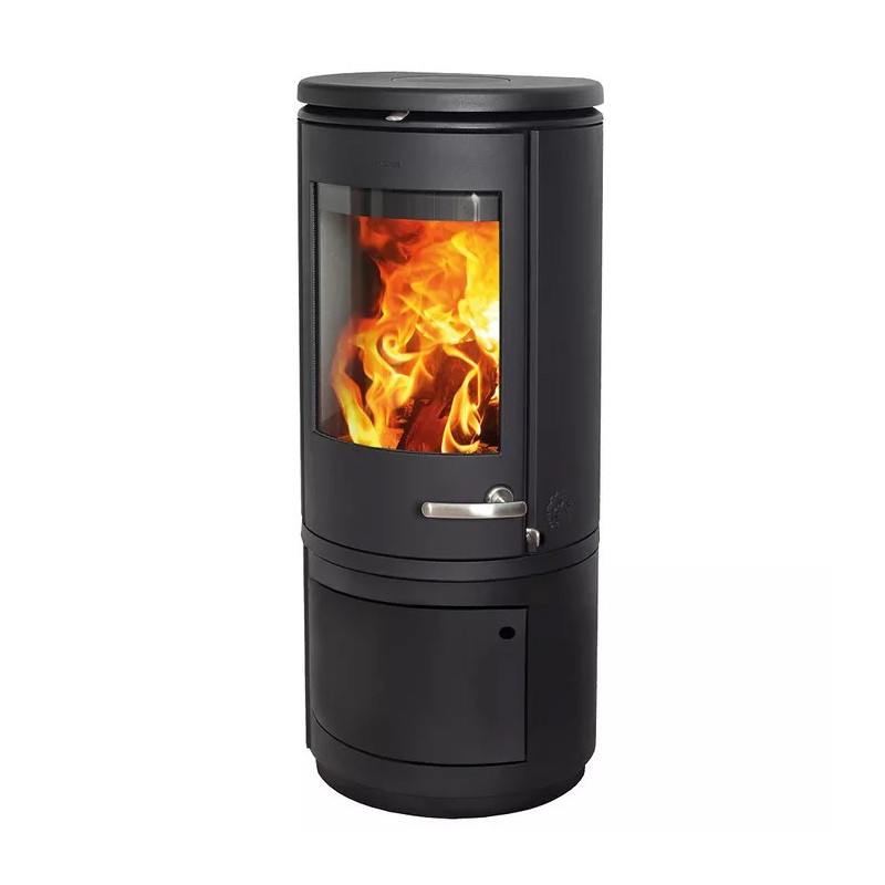 Piec wolnostojący żeliwny MORSO 7843 z miejscem na drewno 7,3kW