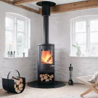 Piec wolnostojący żeliwny MORSO 7843 z miejscem na drewno 7,3kW
