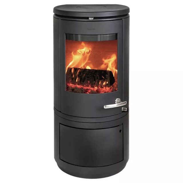 Piec wolnostojący żeliwny MORSO 7843 z miejscem na drewno 7,3kW | superkomin.pl