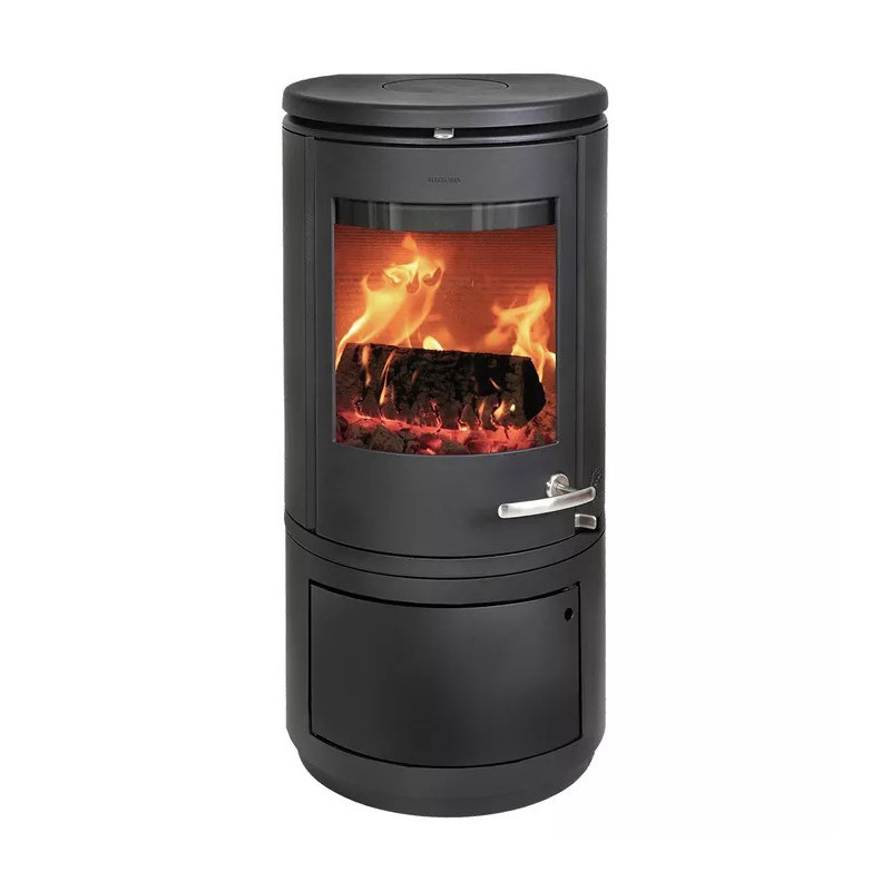 Piec wolnostojący żeliwny MORSO 7843 z miejscem na drewno 7,3kW