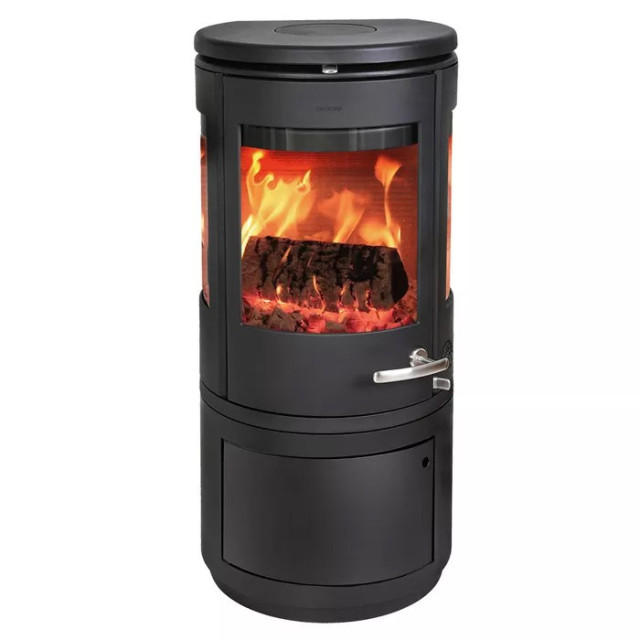 Piec wolnostojący żeliwny MORSO 7943 z miejscem na drewno 7,3kW | superkomin.pl