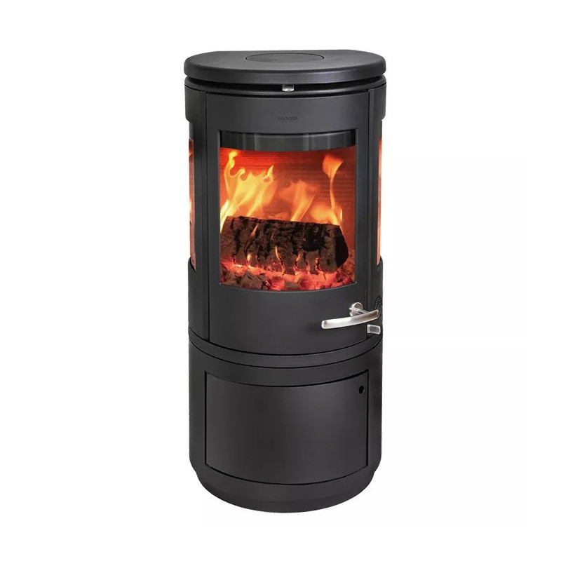 Piec wolnostojący żeliwny MORSO 7943 z miejscem na drewno 7,3kW