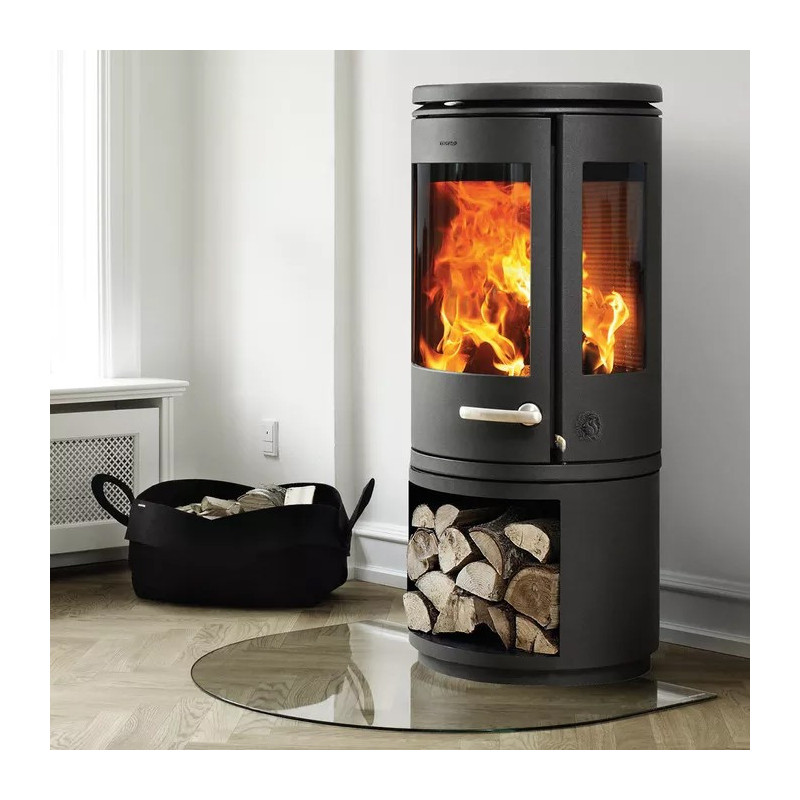 Piec wolnostojący żeliwny MORSO 7943 z miejscem na drewno 7,3kW