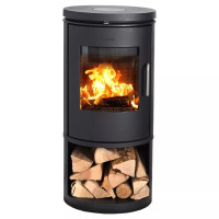 Piec wolnostojący żeliwny MORSO 6143 z miejscem na drewno 5,8kW