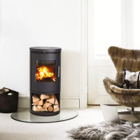 Piec wolnostojący żeliwny MORSO 6143 z miejscem na drewno 5,8kW