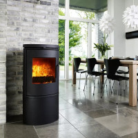 Piec wolnostojący żeliwny MORSO 6143 z miejscem na drewno 5,8kW
