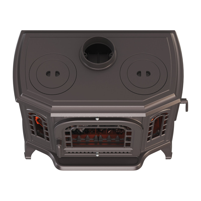 Piec wolnostojący żeliwny KAWMET P7 CookTop PB ECO 10,5kW