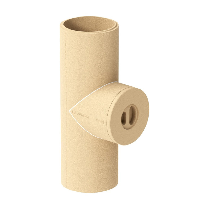 Zaślepka trójnika ceramiczna fi 140 - 200 wkład zatyczka dekiel na komin