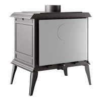 Piec wolnostojący żeliwny KAWMET Premium PROMETEUS S11 ECO 8,5kW