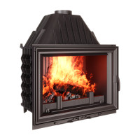 Wkład kominkowy żeliwny KAWMET W8 ECO 17,5 kW