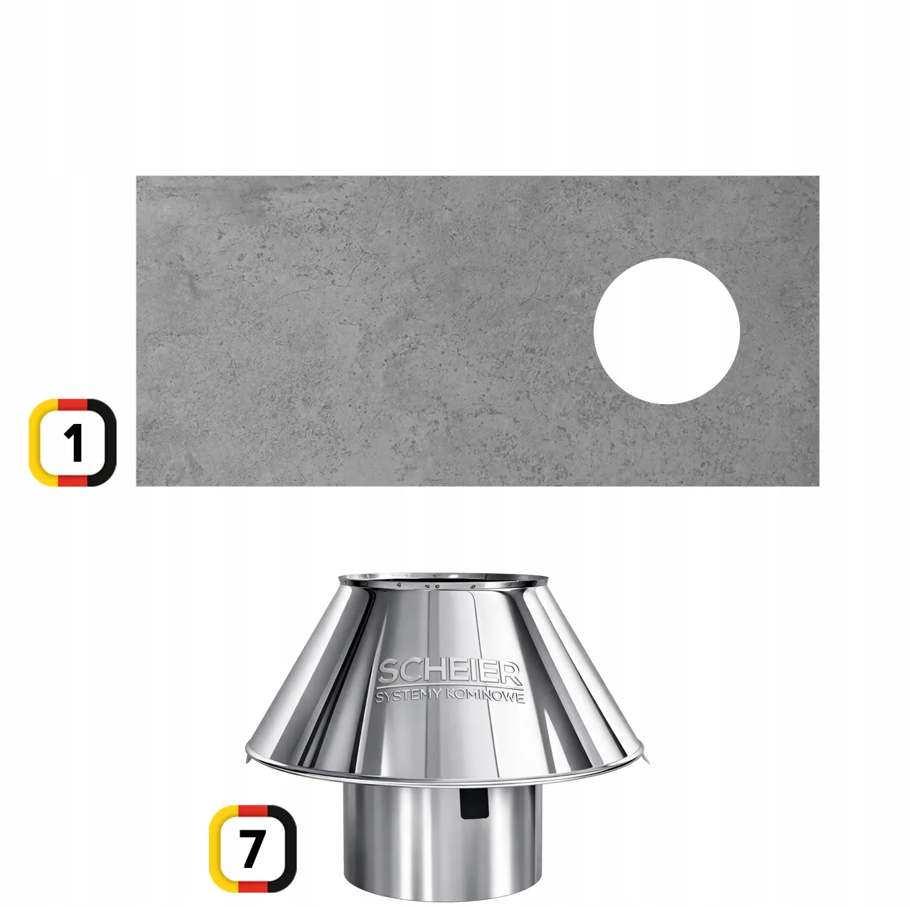 Komin ceramiczny Scheier Standard – zdjęcie 7
