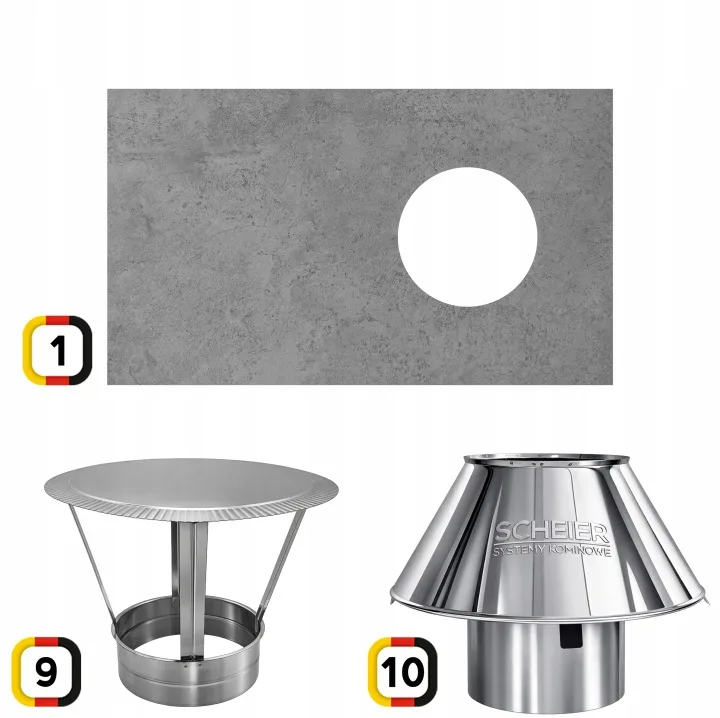 Komin ceramiczny Scheier Uniwersal Max - zdjęcie 8
