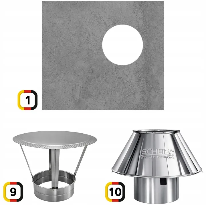 Komin ceramiczny Scheier Uniwersal Max – zdjęcie 8