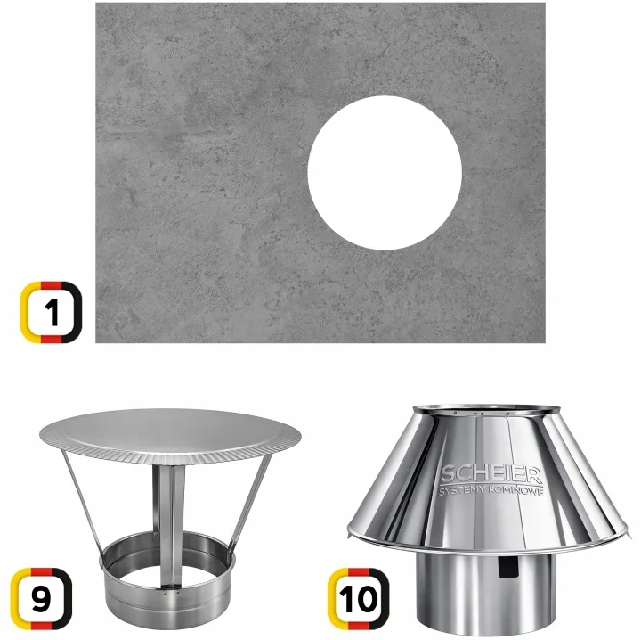 Komin ceramiczny Scheier Uniwersal Max - zdjęcie 8