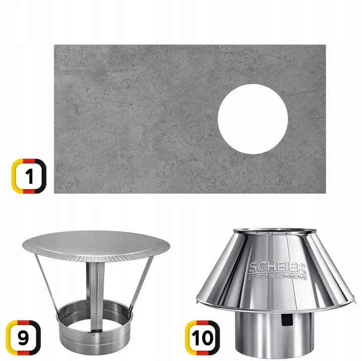 Komin ceramiczny Scheier Uniwersal Max - zdjęcie 8