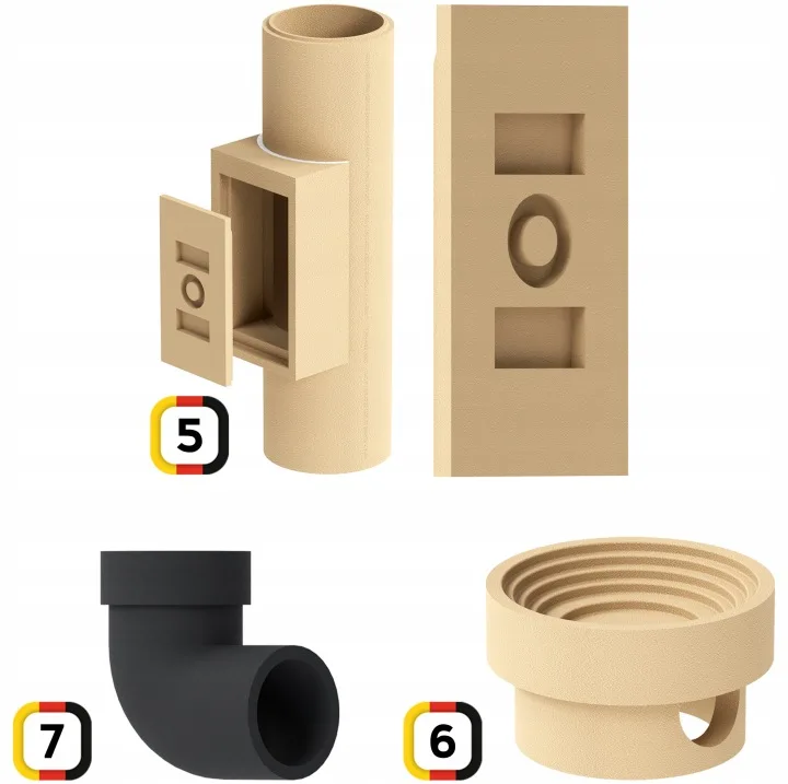 Komin ceramiczny Scheier Uniwersal Max – zdjęcie 6