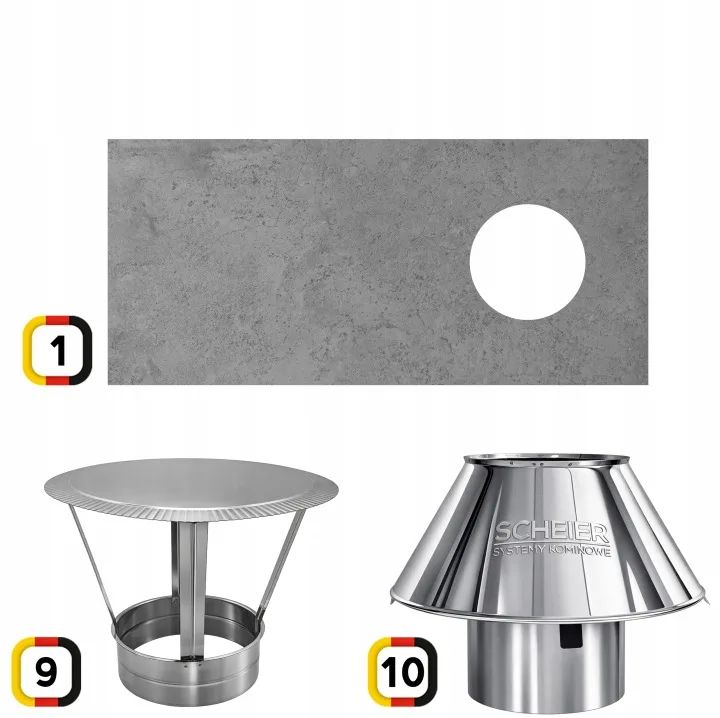 Komin ceramiczny Scheier Uniwersal Max - zdjęcie 8