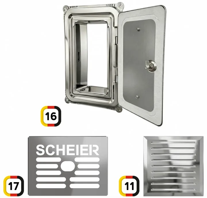 Komin ceramiczny Scheier Uniwersal Max – zdjęcie 9