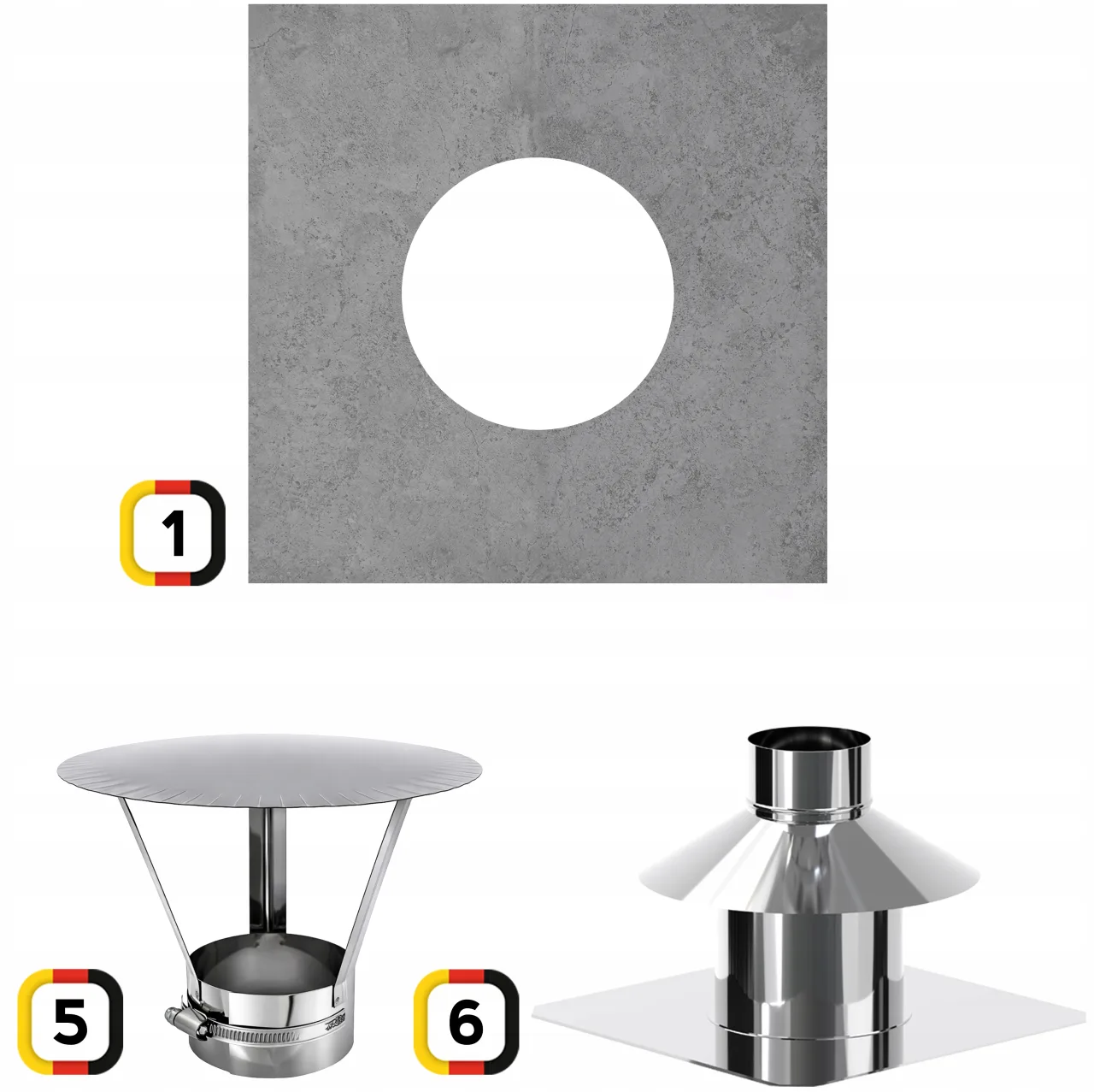 Komin systemowy Scheier Turbo Inox K – zdjęcie 7