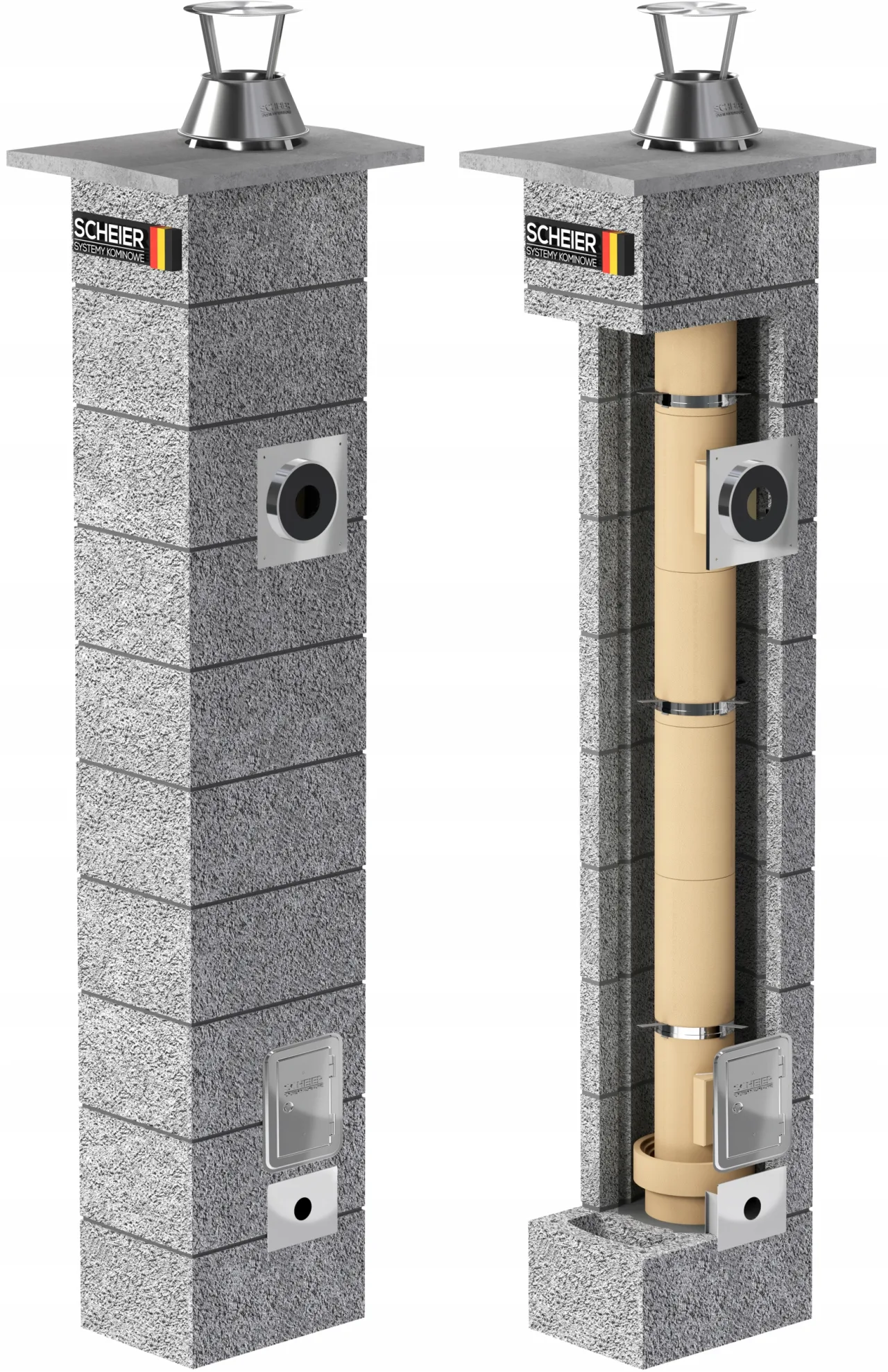 Komin systemowy Scheier Turbo KW – zdjęcie 2