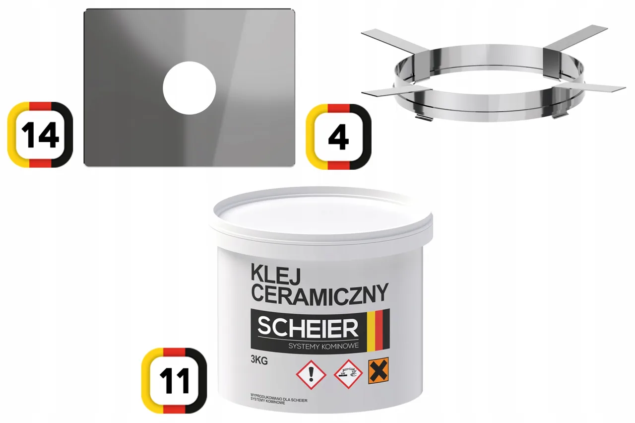 Komin systemowy Scheier Turbo KW+W2+W2 – zdjęcie 7
