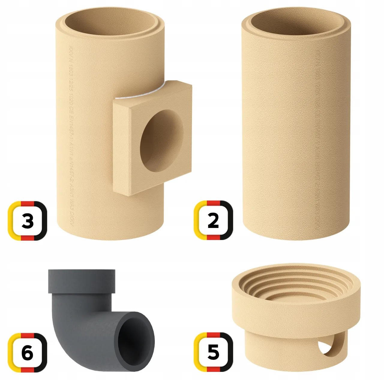 Komin systemowy Scheier Turbo KW+W2+W2 – zdjęcie 5