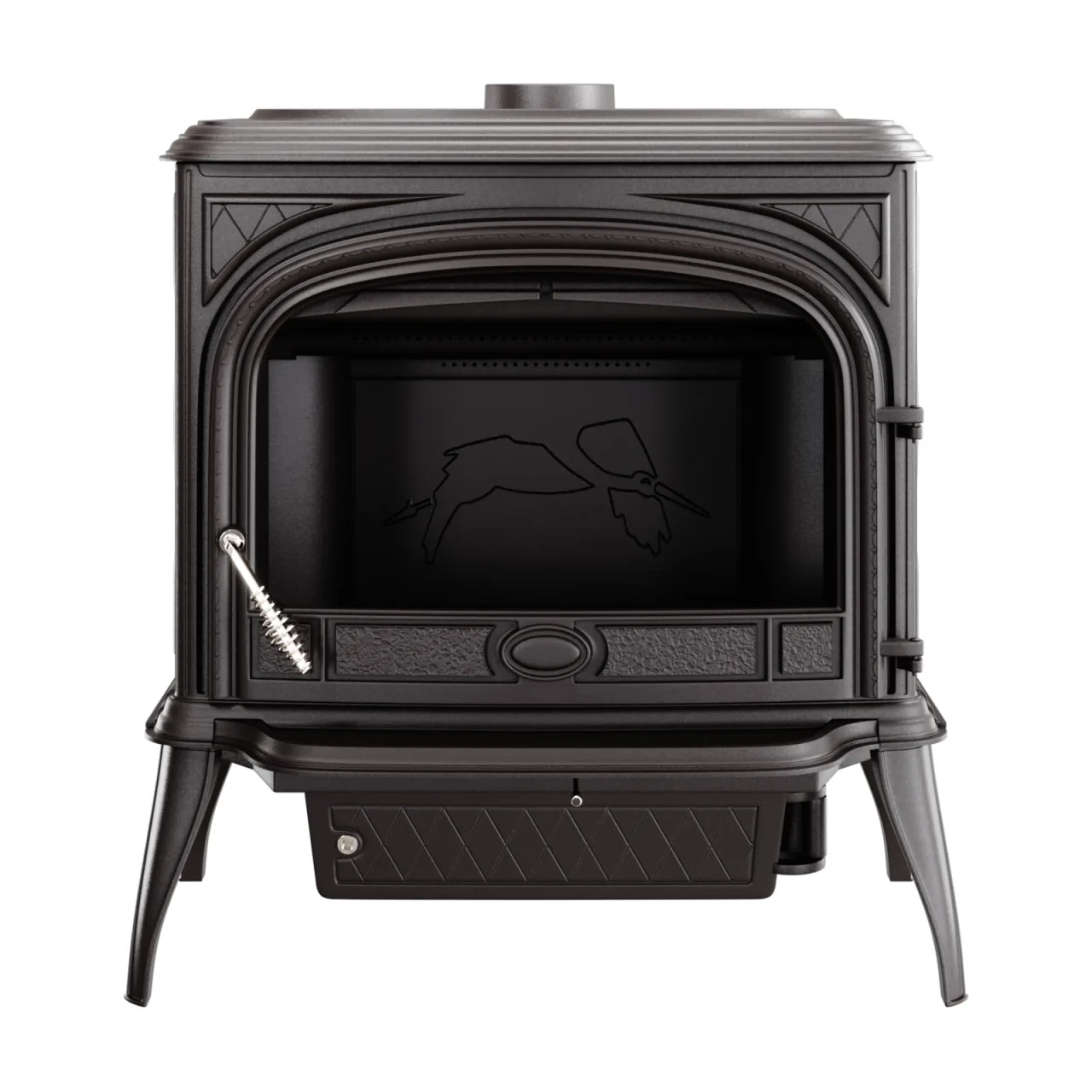 Piec wolnostojący żeliwny KAWMET Premium NIKA S5 ECO 11,3kW
