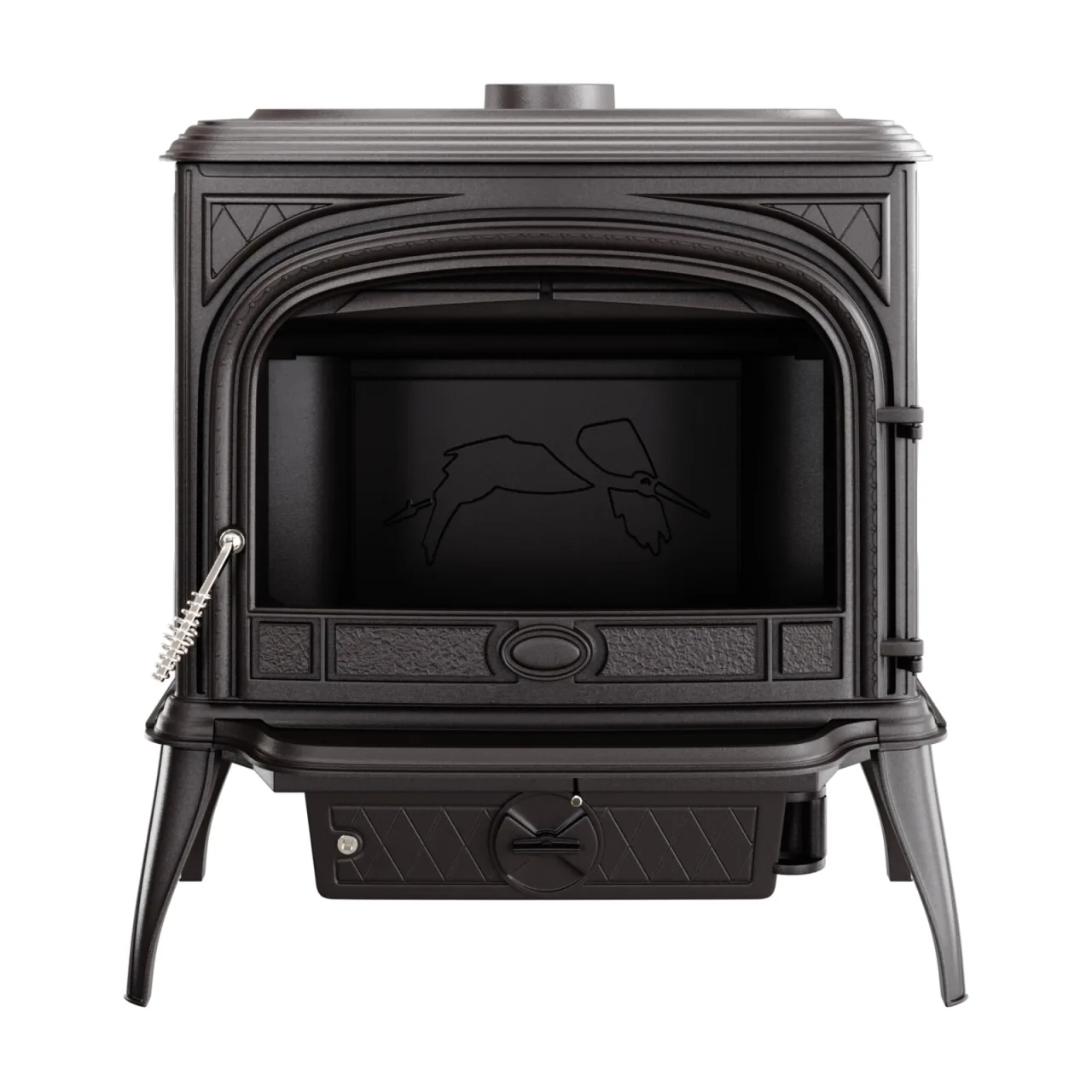 Piec wolnostojący żeliwny KAWMET Premium SPHINX S6 ECO 13,9kW