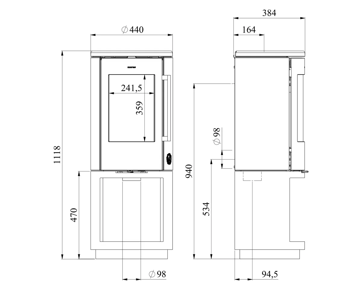 piec-wolnostojacy-zeliwny-morso-7393-z-wysokim-pojemnikiem-na-drewno-4-3kw-3.jpg